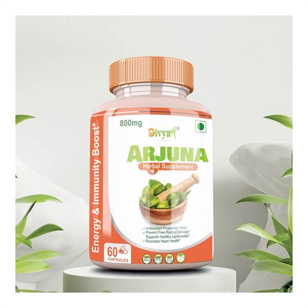 Divya Shree Arjuna Capsules- Natural Herbal Supplement